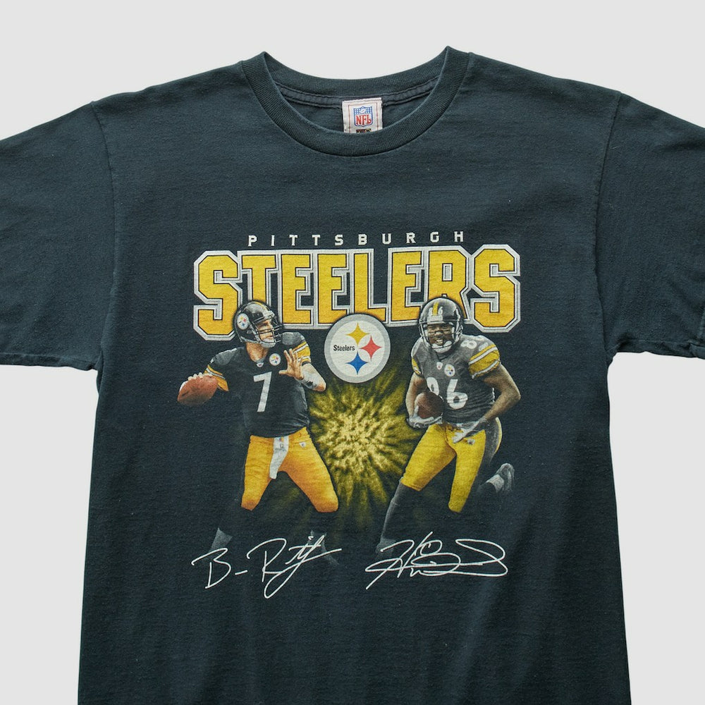 Fanatics Pittsburgh Steelers NFL 2000s T-shirt Black Vintage