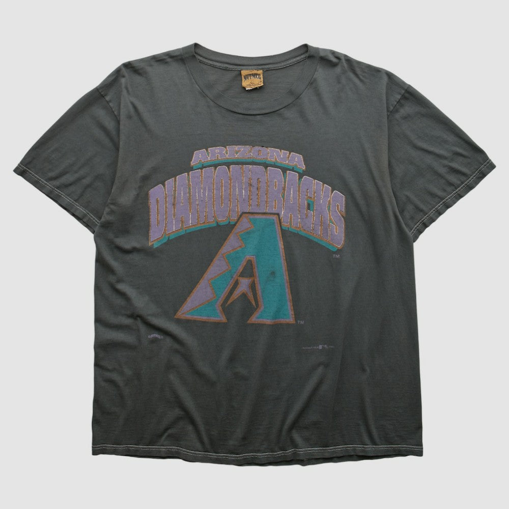 Arizona Diamondbacks Nutmeg Mills 90s T-shirt - Charcoal - XVintage - Fanatics Sale