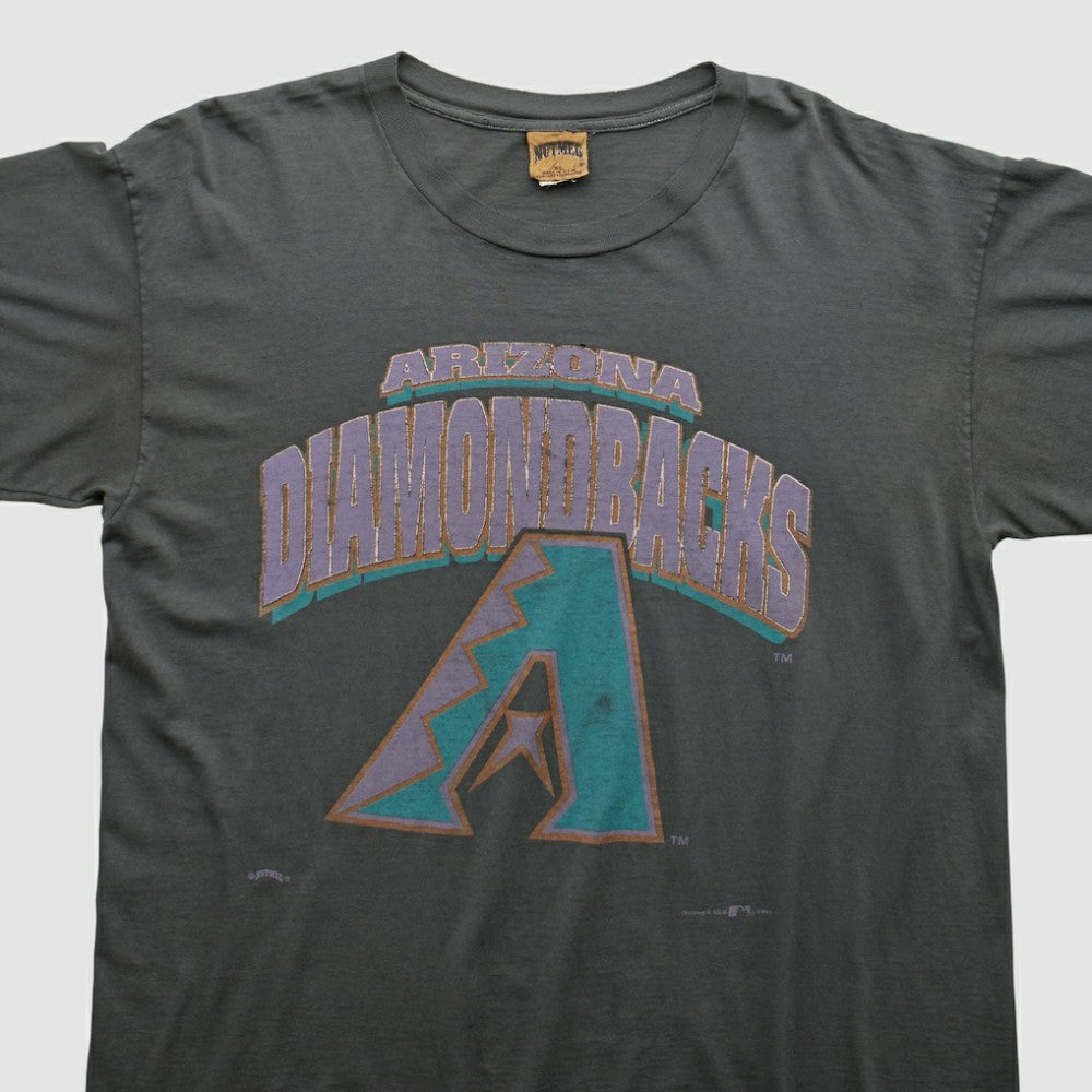 Arizona Diamondbacks Nutmeg Mills 90s T-shirt - Charcoal - XVintage - Fanatics Sale