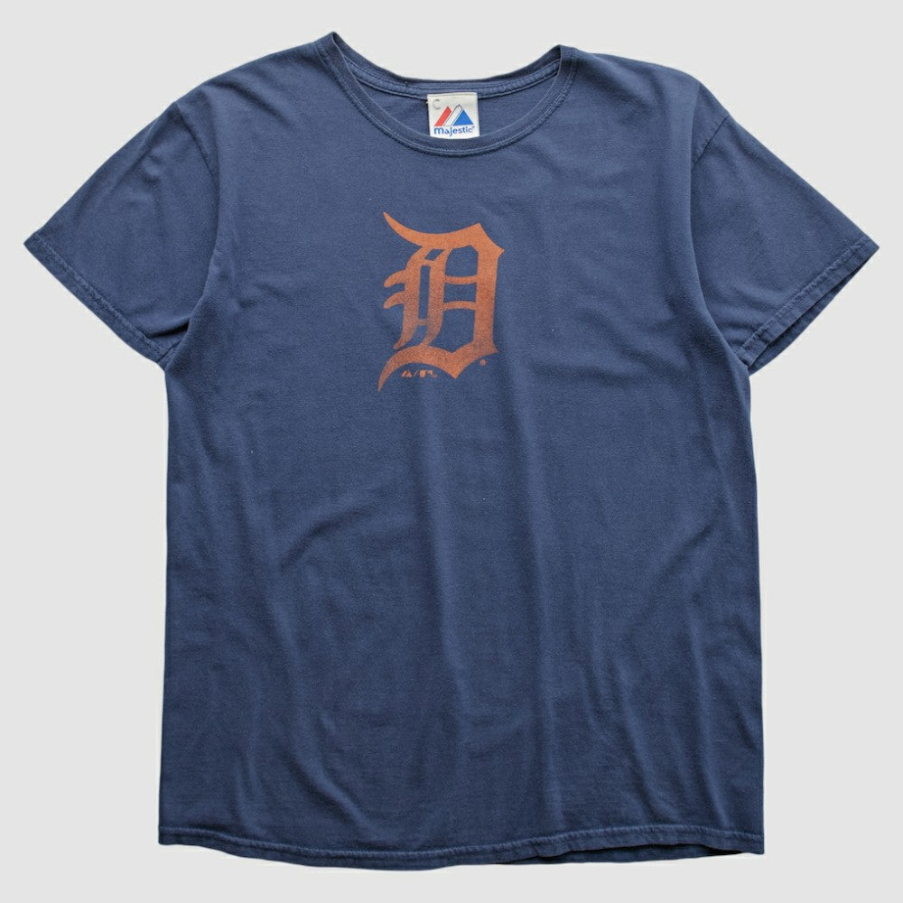 Detroit Tigers Majestic 2010s T-shirt - Navy - Vintage - Fanatics Lifestyle
