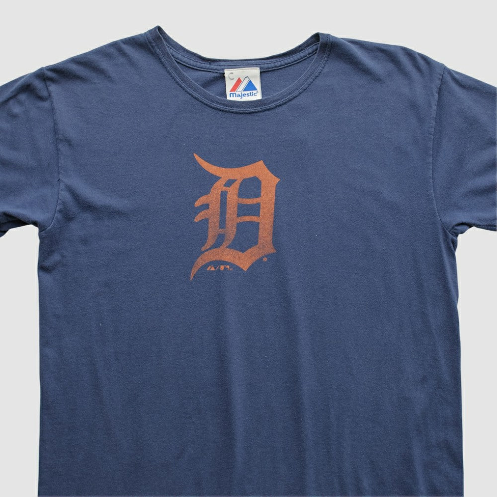 Detroit Tigers Majestic 2010s T-shirt - Navy - Vintage - Fanatics Lifestyle