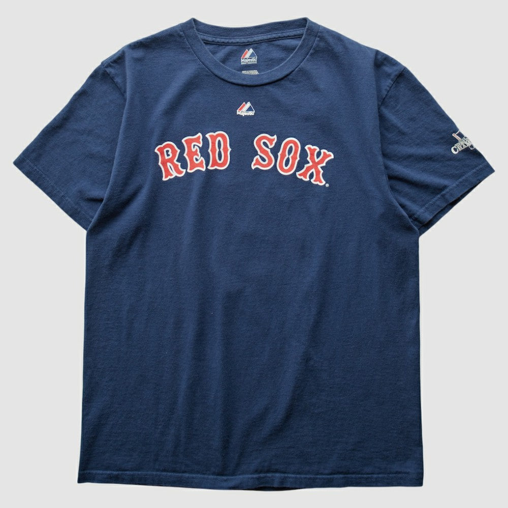 Boston Red Sox Majestic 2013 T-shirt - Navy - XVintage - Fanatics on Sale