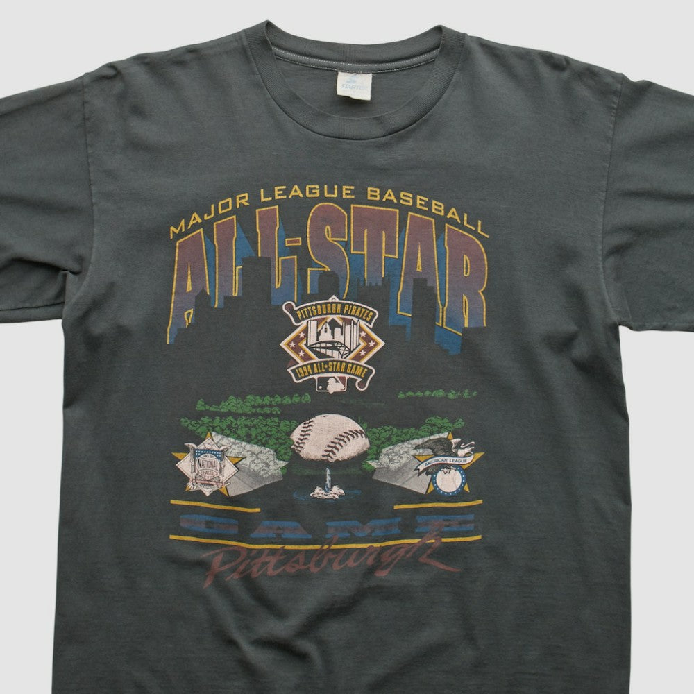 MLB All-Star Game Starter 1994 T-shirt - Charcoal - Vintage - Fanatics Sale
