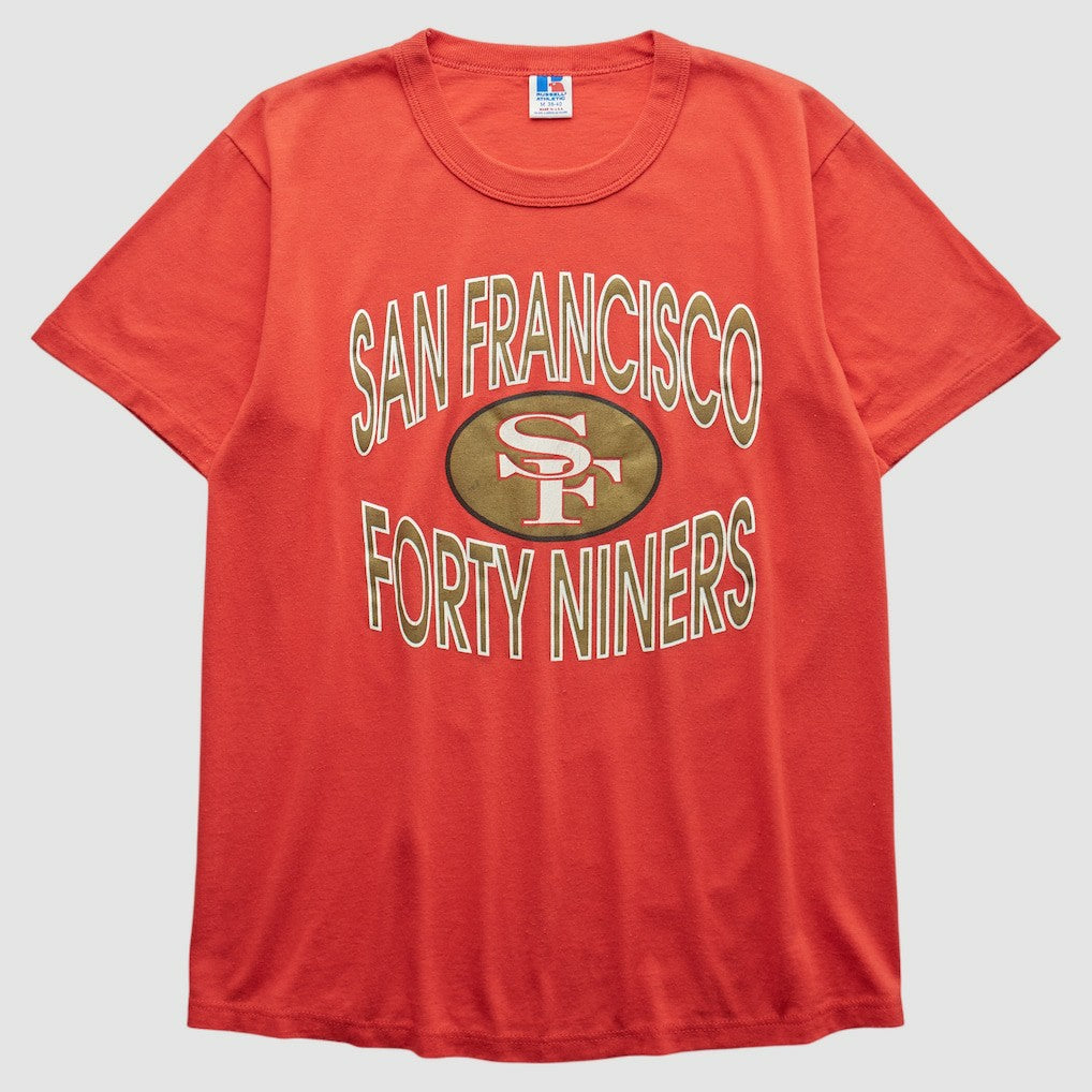Fanatics San Francisco 49ers Russell 90s T-shirt Red Vintage