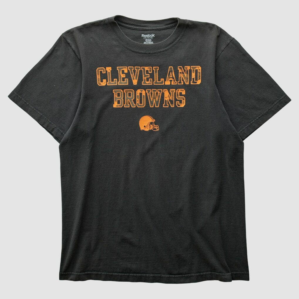 Fanatics Cleveland Browns Reebok 2000s T-shirt Black Vintage