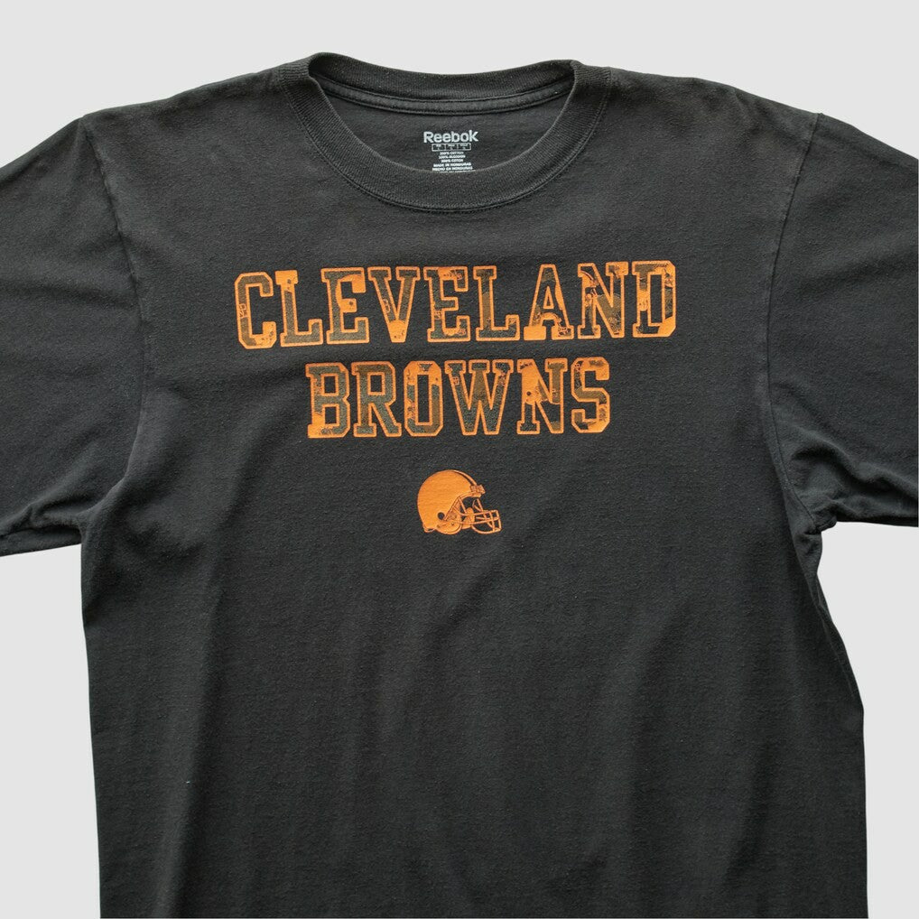 Fanatics Cleveland Browns Reebok 2000s T-shirt Black Vintage