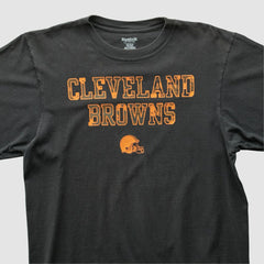 Fanatics Cleveland Browns Reebok 2000s T-shirt Black Vintage