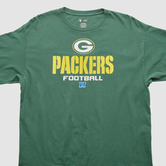 Fanatics Green Bay Packers NFL 2010s Long Sleeve T-shirt Green Vintage