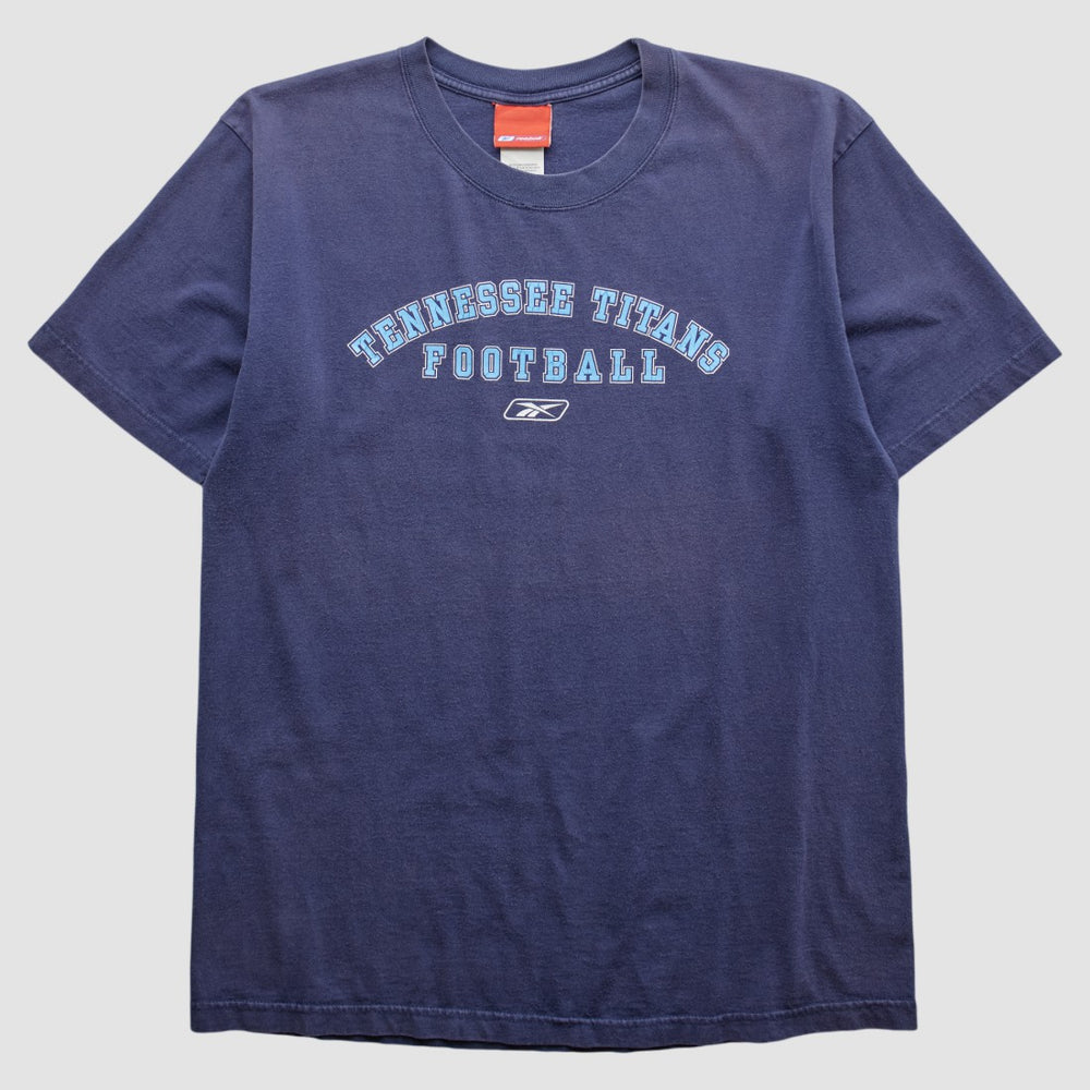 Fanatics Tennessee Titans Reebok 2000s T-shirt Navy Vintage