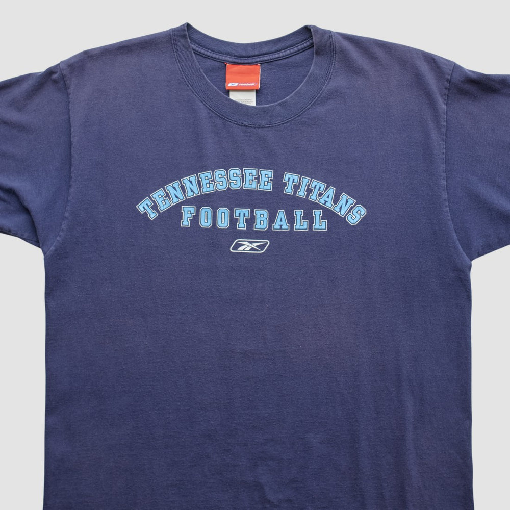 Fanatics Tennessee Titans Reebok 2000s T-shirt Navy Vintage