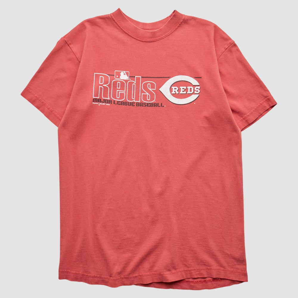 Cincinnati Reds Majestic 2000 T-shirt - Red - Vintage - Fanatics Online