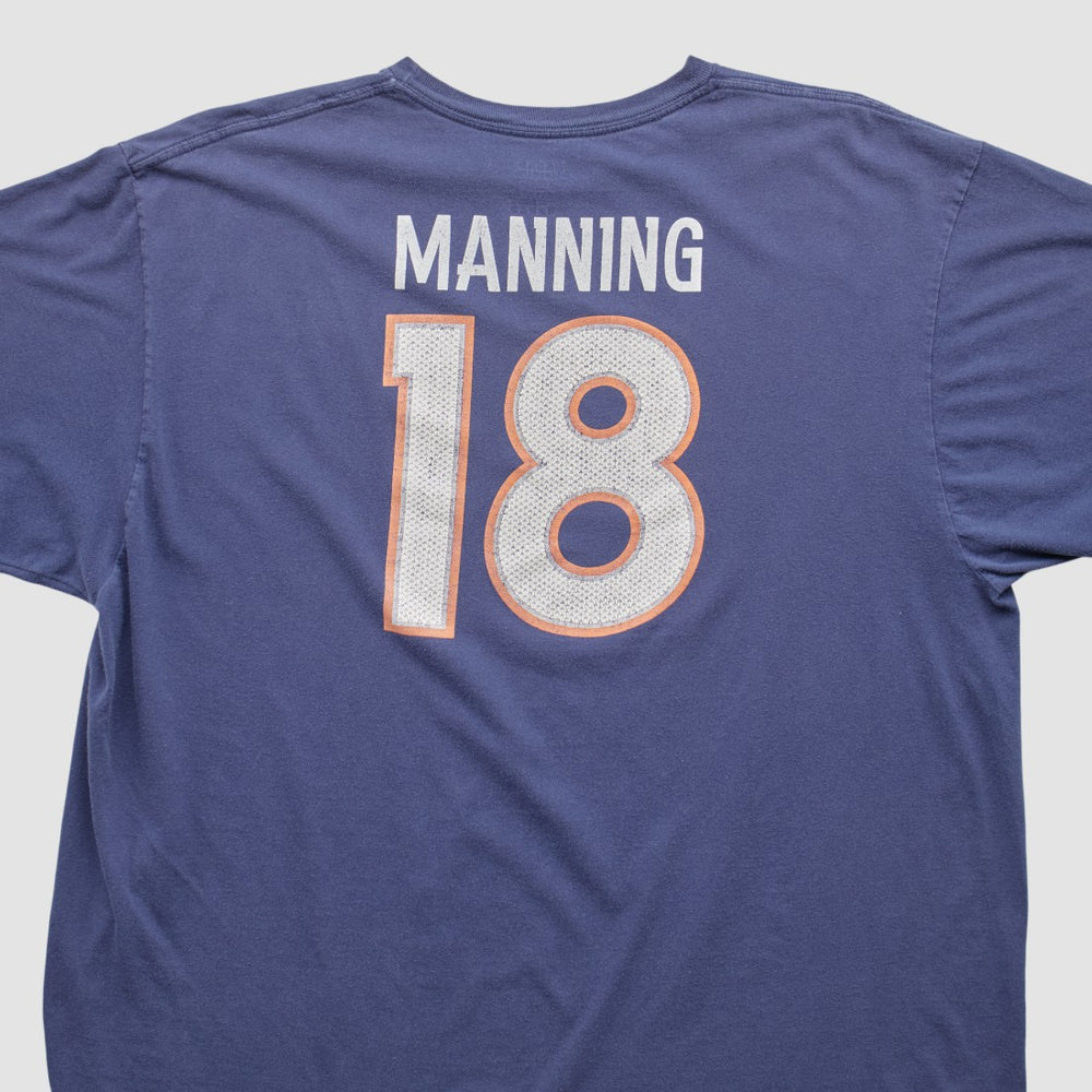 Fanatics Denver Broncos Reebok 2010s T-shirt Navy Vintage