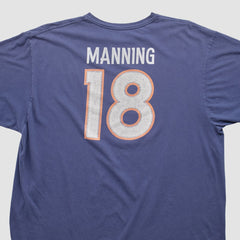 Fanatics Denver Broncos Reebok 2010s T-shirt Navy Vintage