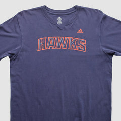 Atlanta Hawks 2000s Long Sleeve T-shirt Navy Vintage | Adidas discount