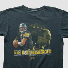 Fanatics Pittsburgh Steelers Reebok 2000s T-shirt Black Vintage