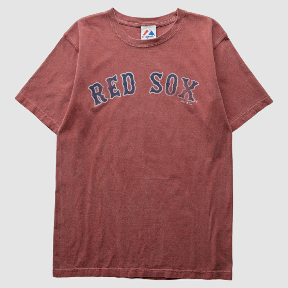 Boston Red Sox Majestic 2010 T-shirt - Maroon - Vintage - Fanatics Sale