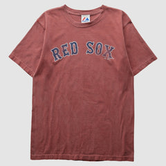 Boston Red Sox Majestic 2010 T-shirt - Maroon - Vintage - Fanatics Sale