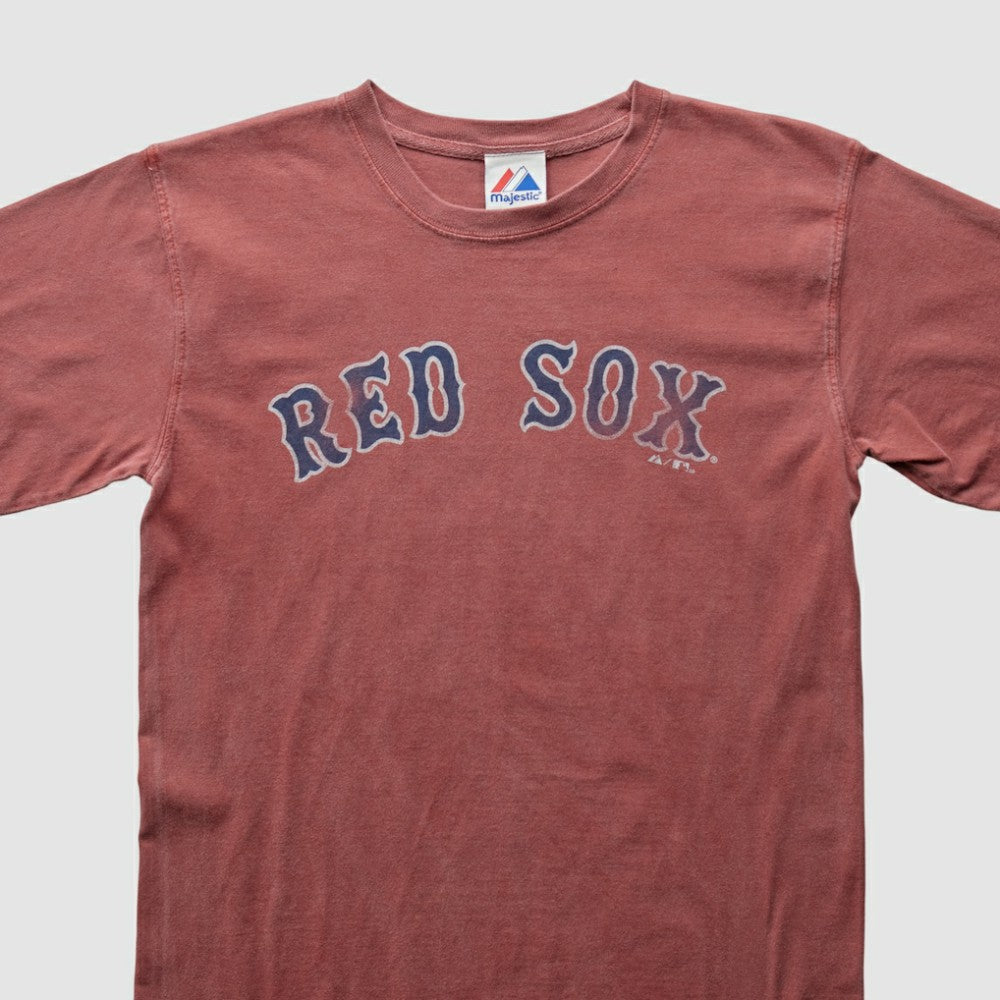 Boston Red Sox Majestic 2010 T-shirt - Maroon - Vintage - Fanatics Sale