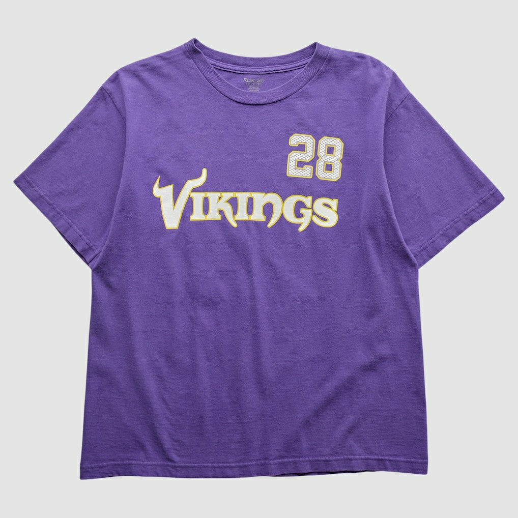 Fanatics Minnesota Vikings Reebok 2000s T-shirt Purple Vintage