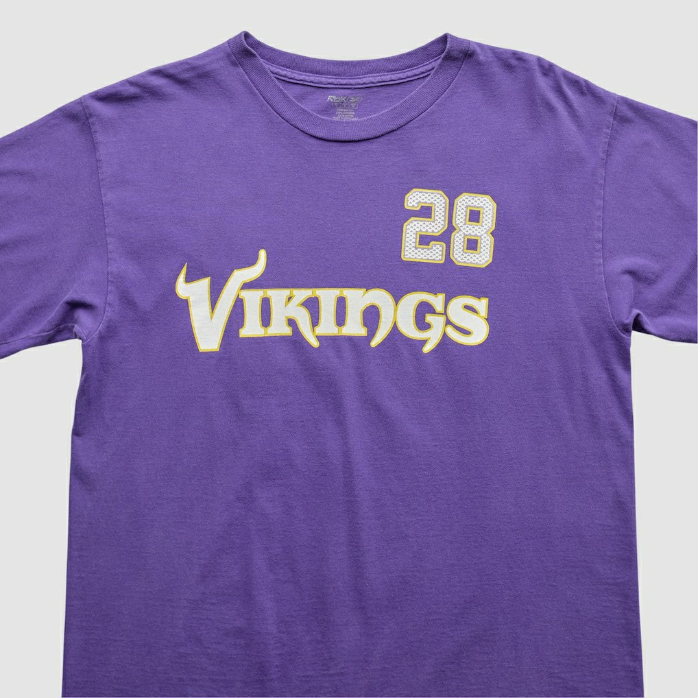 Fanatics Minnesota Vikings Reebok 2000s T-shirt Purple Vintage