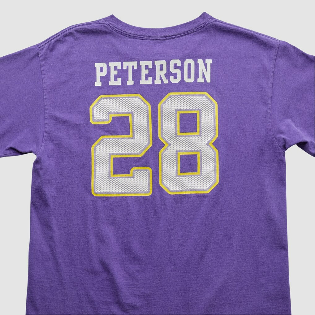 Fanatics Minnesota Vikings Reebok 2000s T-shirt Purple Vintage