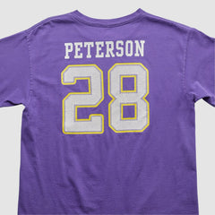 Fanatics Minnesota Vikings Reebok 2000s T-shirt Purple Vintage
