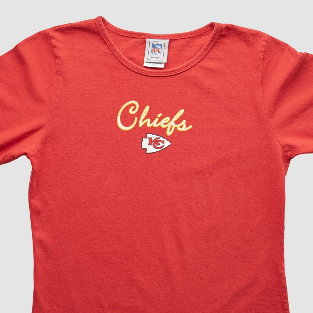 Fanatics Kansas City Chiefs NFL 2000s Long Sleeve T-shirt Red S Vintage