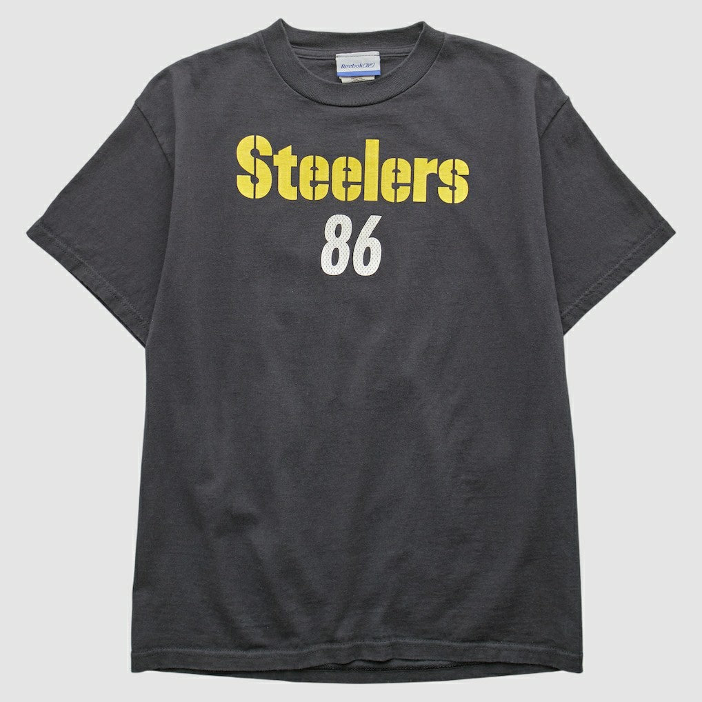 Fanatics Hines Ward Reebok 2000s T-shirt Black Vintage