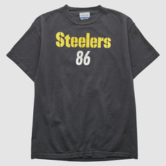 Fanatics Hines Ward Reebok 2000s T-shirt Black Vintage