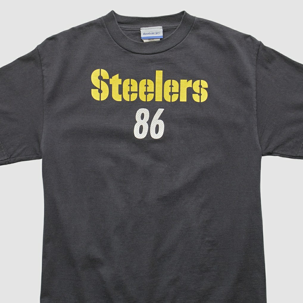 Fanatics Hines Ward Reebok 2000s T-shirt Black Vintage
