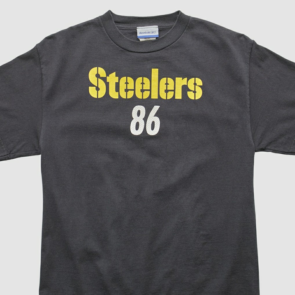 Fanatics Hines Ward Reebok 2000s T-shirt Black Vintage