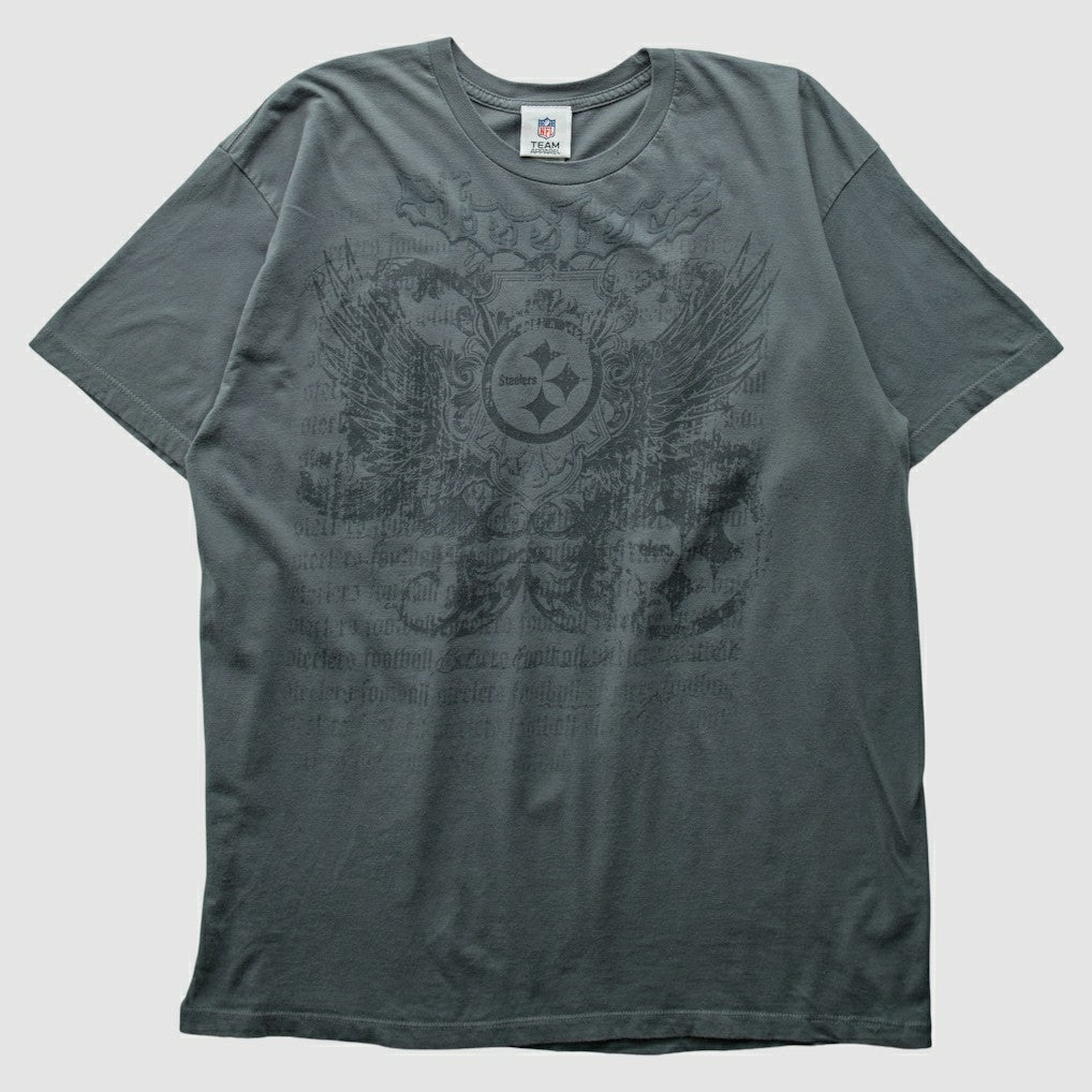 Fanatics Pittsburgh Steelers NFL 2010s T-shirt Charcoal Vintage