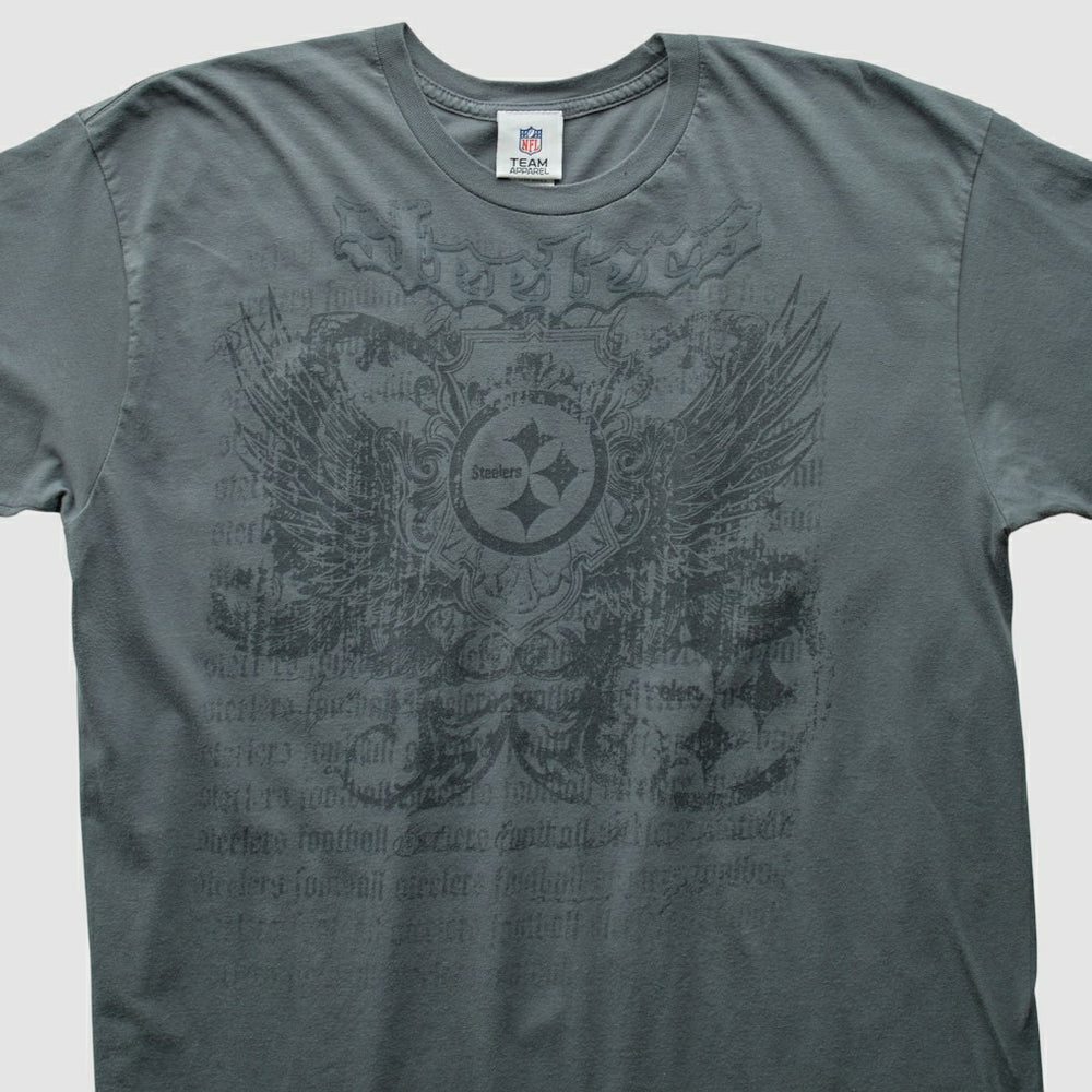 Fanatics Pittsburgh Steelers NFL 2010s T-shirt Charcoal Vintage