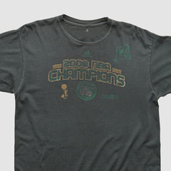 Boston Celtics 2008 T-shirt Charcoal Vintage | Adidas for sale