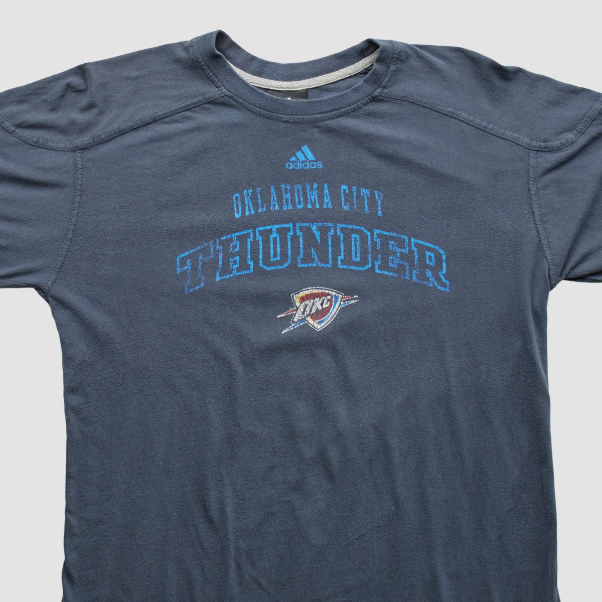 Oklahoma City Thunder 2010s Long Sleeve T-shirt Navy Vintage | Adidas Lifestyle