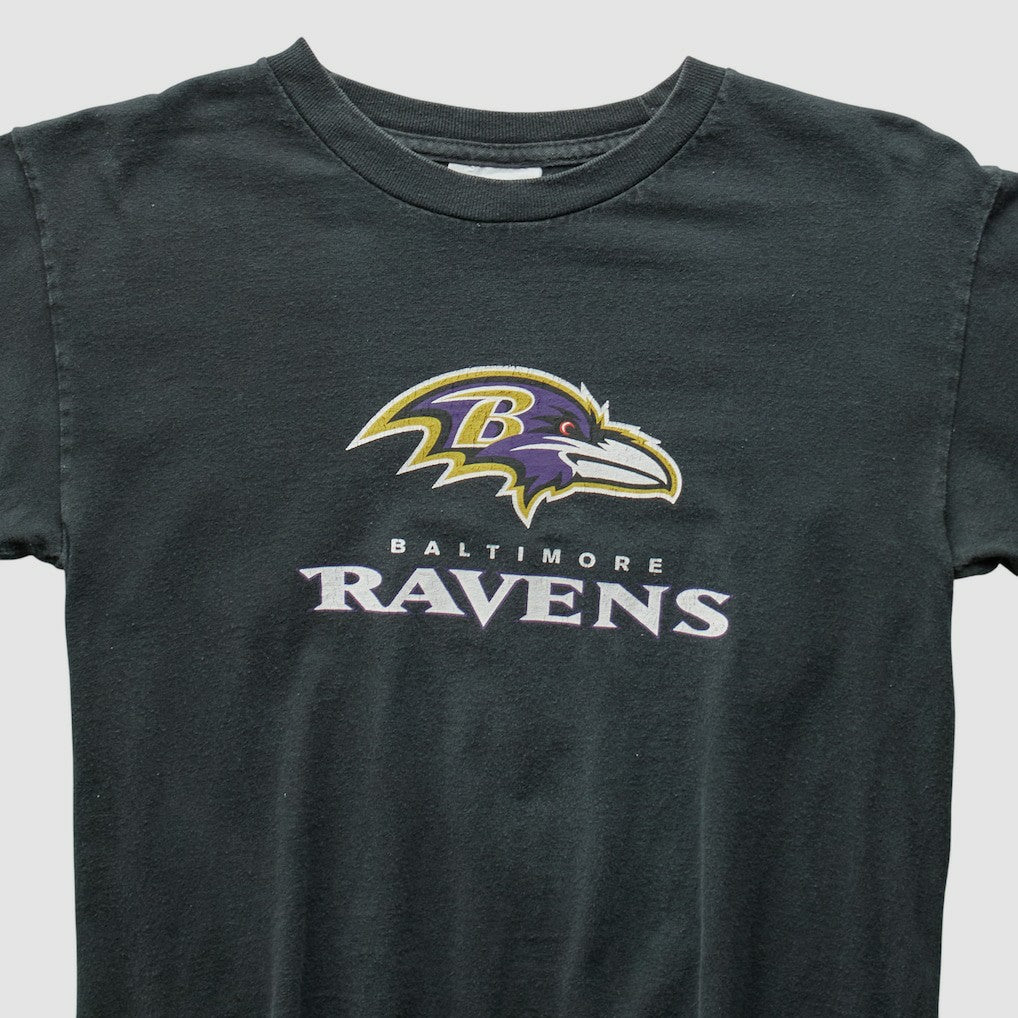 Fanatics Baltimore Ravens Reebok 2000s Long Sleeve T-shirt Black Vintage