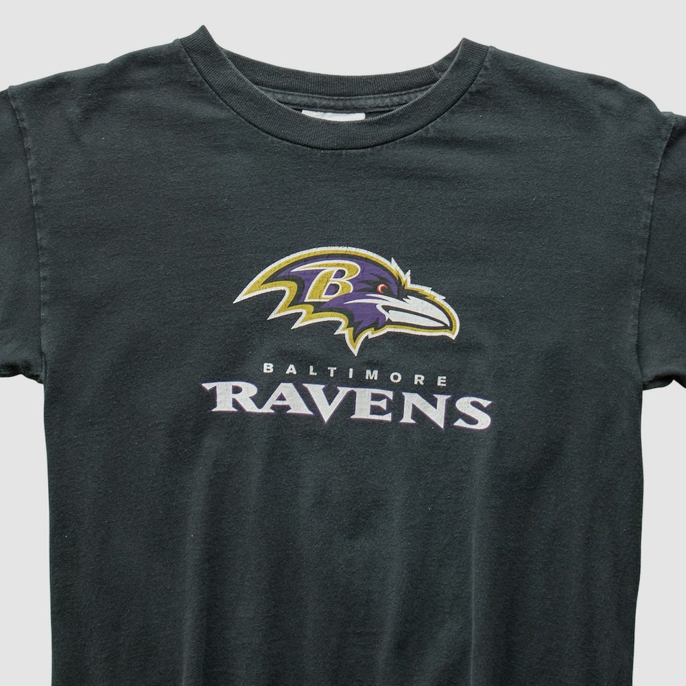Fanatics Baltimore Ravens Reebok 2000s Long Sleeve T-shirt Black Vintage