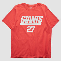 Fanatics New York Giants Reebok 2010s T-shirt Red Vintage
