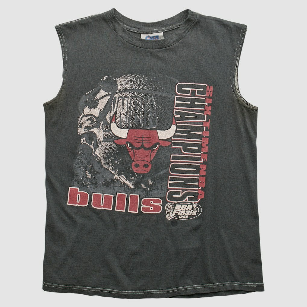 Chicago Bulls CSA 1998 Tank for sale Charcoal Vintage | Vintage Lifestyle