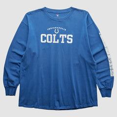 Fanatics Indianapolis Colts 2000s Long Sleeve T-shirt Blue Vintage