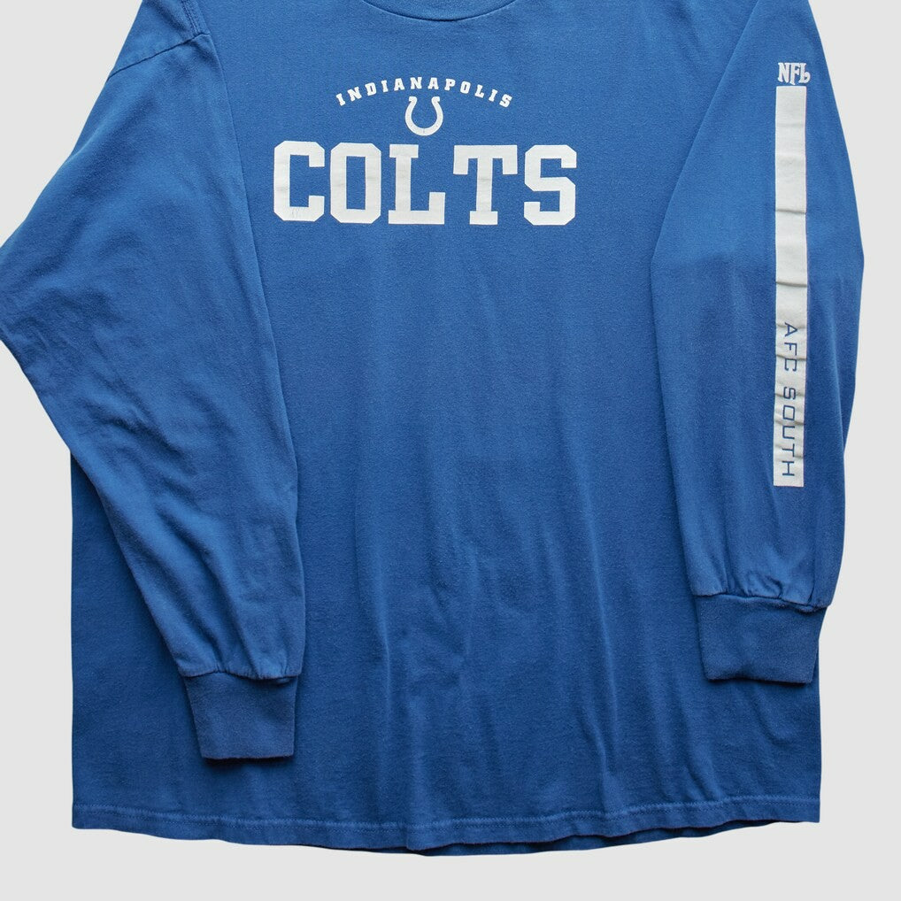 Fanatics Indianapolis Colts 2000s Long Sleeve T-shirt Blue Vintage
