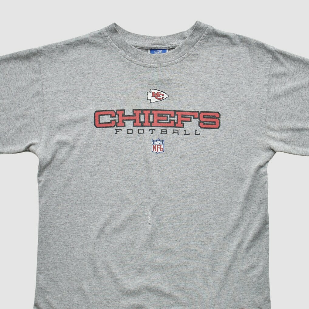 Fanatics Kansas City Chiefs Reebok 2000s T-shirt Heather Gray Vintage