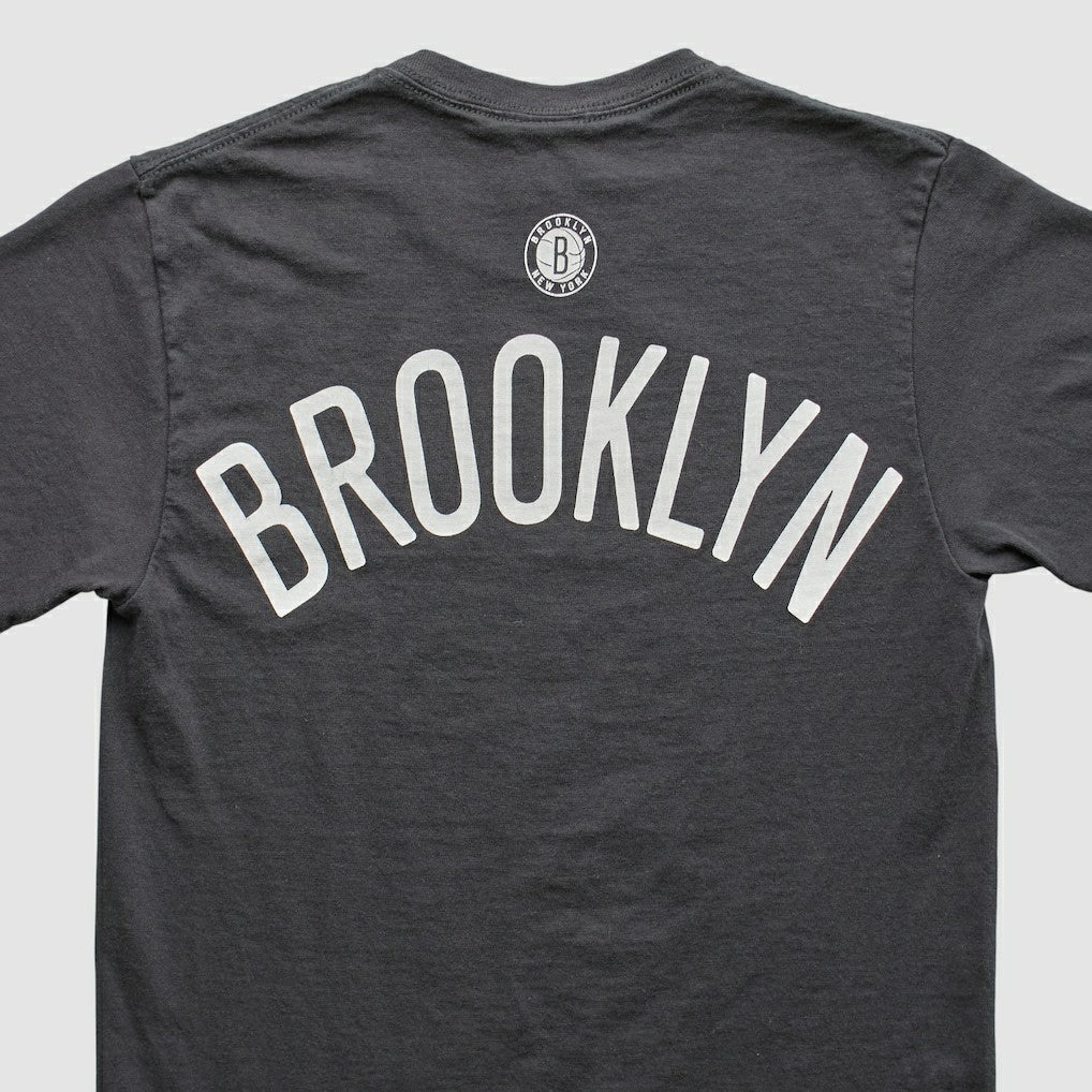 Brooklyn Nets UNK 2012 T-shirt Charcoal Vintage | Vintage for sale