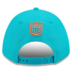 Miami Dolphins New Era Spain Side Patch 9FORTY M-Crown Adjustable Hat Aqua