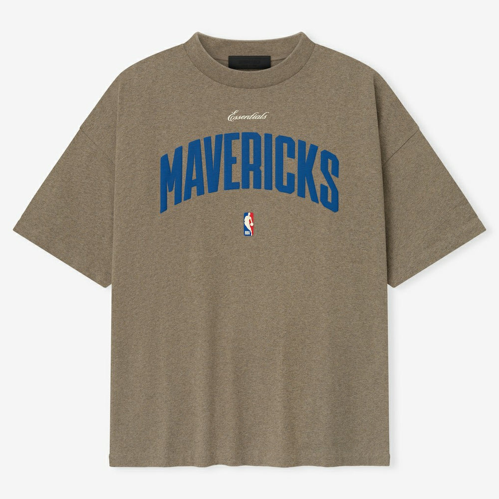 Dallas Mavericks Fear of God Unisex 90s T-Shirt Heather Gray