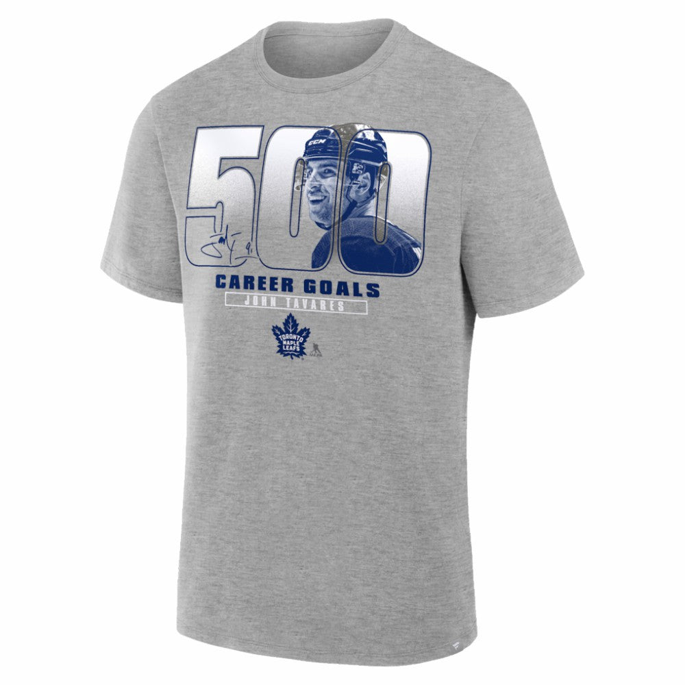 John Tavares Toronto Maple Leafs Legacy Milestone T-Shirt - Gray - NHL 203608173