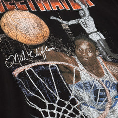 Nathaniel Clifton New York Knicks 75th Anniversary Pioneers Player T-Shirt Black | Mitchell & Ness for sale
