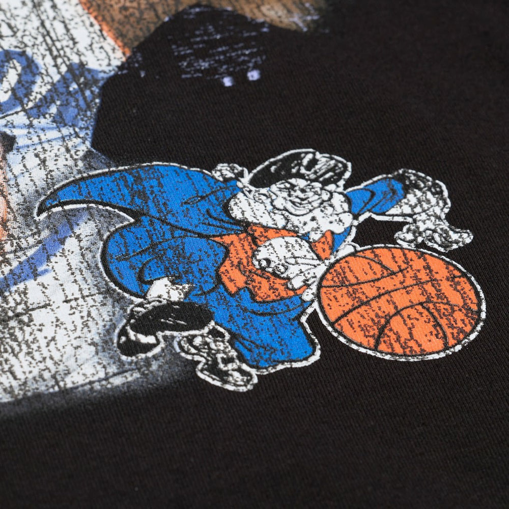 Nathaniel Clifton New York Knicks 75th Anniversary Pioneers Player T-Shirt Black | Mitchell & Ness for sale