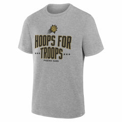 Phoenix Suns Hoops For Troops T-Shirt Gray