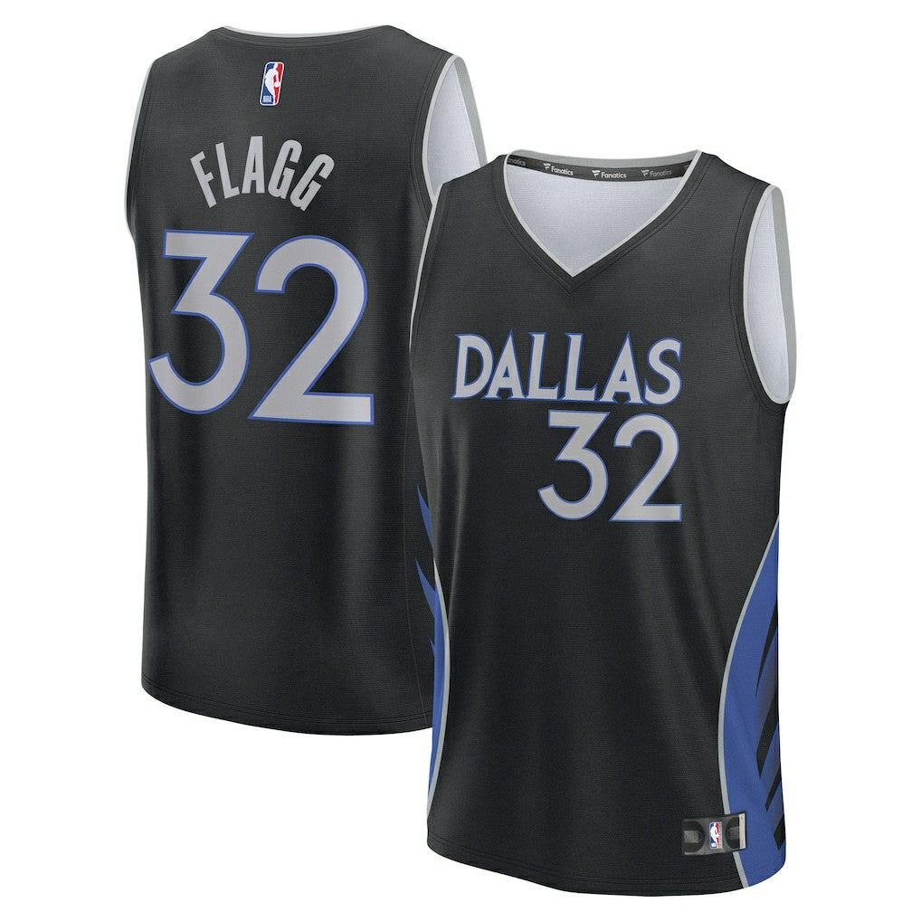 Cooper Flagg Dallas Mavericks 2025/26 City Edition Fast Break Jersey for sale Black | Fanatics Lifestyle
